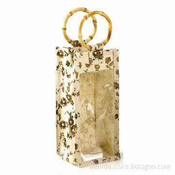 Fabric Bag, Made of Linen, Measuring 10.5 x 10 x 23cm